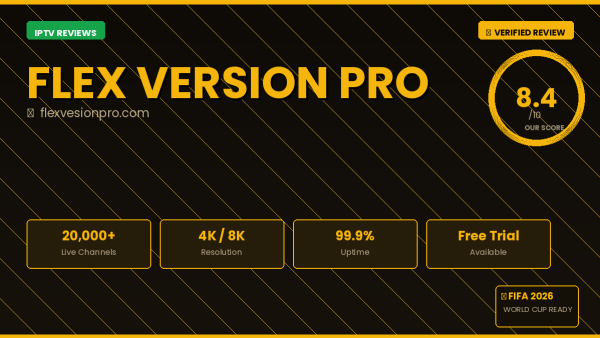 Flex Version Pro Review 2026 — Free Trial, Pricing & Channels