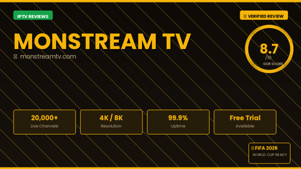 MonStream TV Review 2026 — Free Trial, Pricing & Channels