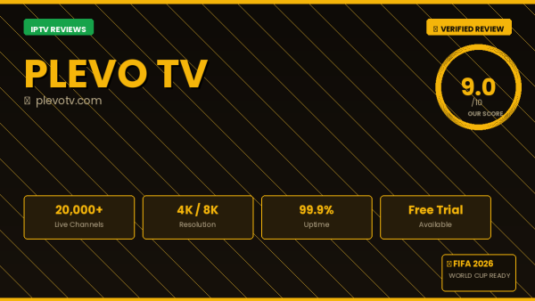 Plevo TV Review 2026 — Free Trial, Pricing & Channels