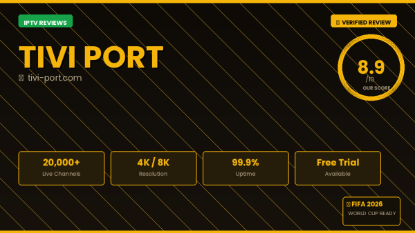 Tivi Port Review 2026 — Free Trial, Pricing & Channels