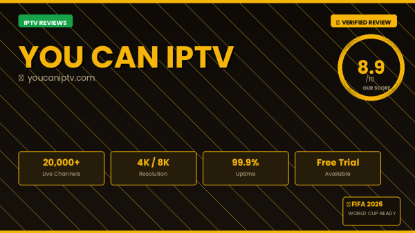You Can IPTV Review 2026 — Free Trial, Pricing & Channels