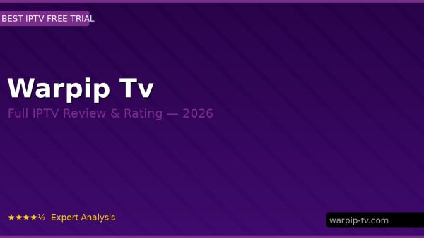 Warpip Tv Review 2026 — Channels, Pricing & Honest Rating